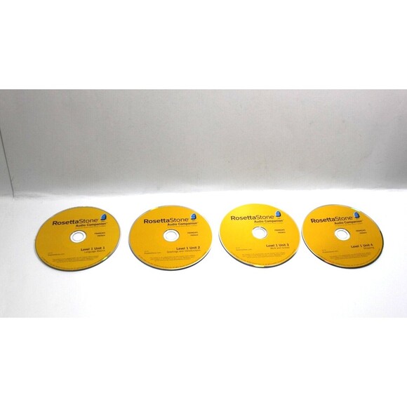 Rosetta Stone French Level 1 Basics Greetings Units 1 to 4 Audio CD No Headset - Picture 13 of 16